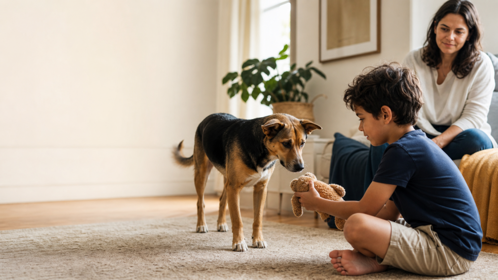 Crianças e pets: combinados simples para brincadeiras mais respeitosas