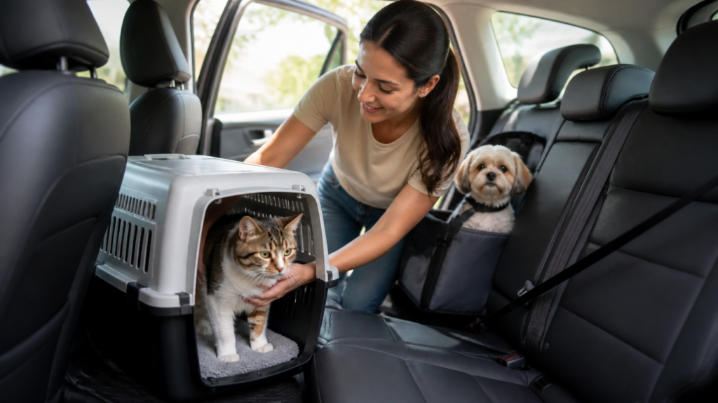 Transporte sem pressa: como tornar o caminho até a consulta mais seguro para o pet