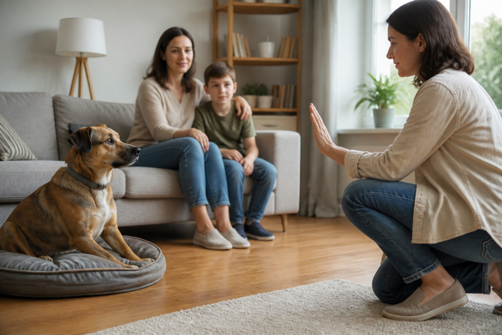 Visitas em casa: como ajudar o pet a receber pessoas sem transformar tudo em festa